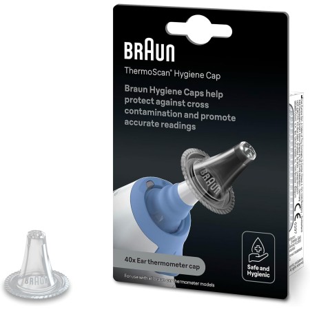 Braun ThermoScan 7+ connect Termómetro de oído | Compatible con la aplicación Braun Family Care™ | Tecnología Age Precision® |