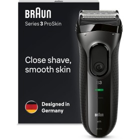 Braun Series 3 ProSkin 3020s - Afeitadora eléctrica/máquina de afeitar recargable, color negro