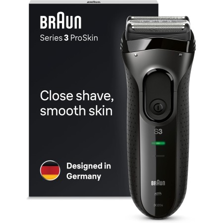 Braun Series 3 ProSkin 3020s - Afeitadora eléctrica/máquina de afeitar recargable, color negro
