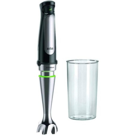 Braun Minipimer 7 MQ7000X - Batidora de Mano de 1000W, Tecnología Active Blade, Powerbell Plus y SplashControl, Control de