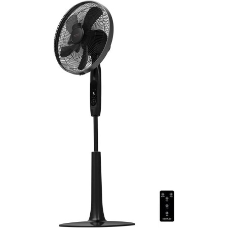 Cecotec Ventilador de Pie con Mando a Distancia y Temporizador EnergySilence 1020 ExtremeConnected. 60 W, 10 Aspas, 6