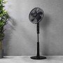 Cecotec Ventilador de Pie con Mando a Distancia y Temporizador EnergySilence 1020 ExtremeConnected. 60 W, 10 Aspas, 6