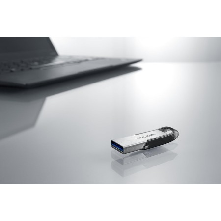 SanDisk Ultra Flair Pendrive 128 GB Memoria USB 3.0 (Velocidad de lectura hasta 150 MB/s, Protección con Contraseña, Carcasa de