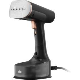 Braun QuickStyle 7 GS7077BK, Plancha de Vapor Vertical con Suela Calefactable FreeGlide 3D, Steamer con Calentamiento Rápido,