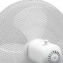 briebe Ventilador de Pie Silencioso con Mando a Distancia, 40cm, Temporizador, Oscilante, 3 Modos Funcionamiento, 3 velocidades,