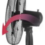 briebe FN122397 Ventilador de Pie Silencioso con Mando a Distancia, 40cm, Temporizador, Oscilante, 3 Modos Funcionamiento, 3