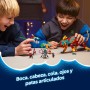 LEGO DREAMZzz 2 en 1 Camaleón Llameante de Mateo - Figura de Animal Fantástico de Juguete Transformable a Avión Reactor y Robot