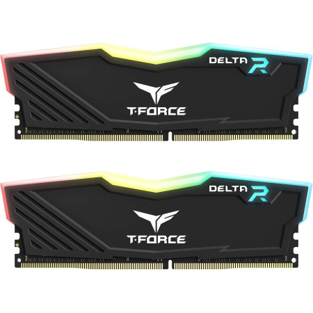 TEAMGROUP Team T-Force Delta RGB DDR4 Gaming Memory, 2 x 8 GB, 3600 MHz, 288 Pin DIMM, White