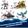LEGO DREAMZzz 2 en 1 Camaleón Llameante de Mateo - Figura de Animal Fantástico de Juguete Transformable a Avión Reactor y Robot