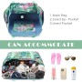 Myhozee Borsa Mare Grande xxl Famiglia,Borsa da Spiaggia Donna， con chiusura lampo, borsa estiva da spiaggia, impermeabile, per
