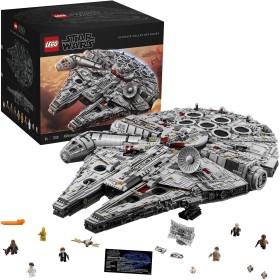 LEGO Star Wars Millennium Falcon, Maqueta de Construcción para Adultos de la Nave Estelar de Han Solo con Mini Figuras