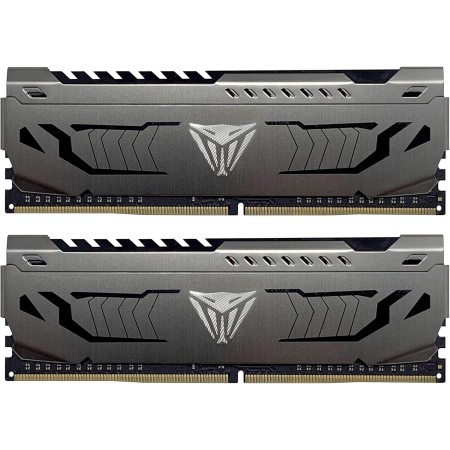Patriot Memory Viper Steel DDR4 3200 32GB (2x16GB) CL16 Kit de Memoria RAM Alto Rendimiento Gris