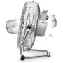 Orbegozo PW 1230, Ventilador industrial power fan, inclinación regulable, 45 W, aspas metálicas de 30 cm, asa de Transporte,