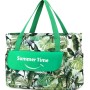 Myhozee Borsa Mare Grande xxl Famiglia,Borsa da Spiaggia Donna， con chiusura lampo, borsa estiva da spiaggia, impermeabile, per