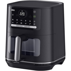 Braun MultiFry 5 HF5073IBK, Freidora de Aire 3 en 1, Control Digital Táctil Temperatura 80-200°, Tecnología RealOven, 20