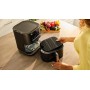 Braun MultiFry 5 HF5073IBK, Freidora de Aire 3 en 1, Control Digital Táctil Temperatura 80-200°, Tecnología RealOven, 20