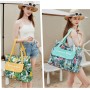 Myhozee Bolsa de Playa XXL Familiar Impermeable Bolsa de Baño Señoras Bolsa de Playa Grande con Cremallera y Correa para Manta