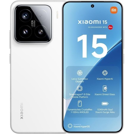 Xiaomi 15 Smartphone 12+256GB nm Process, Performance Transformed Snapdragon® 8 Elite Mobile Platform CrystalRes Dynamic 1-120Hz