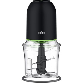 Braun MultiPractic 3 CH3011BK, Picadora con 4 Cuchilla de Acero Inoxidable, Función One Push, Triturador de Hielo, Apta para