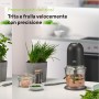Braun MultiPractic 3 CH3011BK, Picadora con 4 Cuchilla de Acero Inoxidable, Función One Push, Triturador de Hielo, Apta para