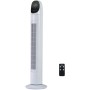 Max Star - Ventilador de Torre Silencioso 86 cm con Pantalla LED, Temporizador Digital y Mando a Distancia | Oscilante, 3
