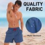 Arcweg Bañador Hombre Chico Playa Poliéster Pantalon Corto Hombre Deporte Secado Rápido Bañadores Natacion Ligero Moda Shorts