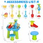 Diealles Shine Mesa de Agua para Niños, Versátil Mesa de Arena y Agua, Water Table Juguetes de Verano al Aire Libre para Niños y