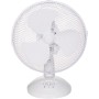 Russell Hobbs Ventilador portátil de escritorio, 23 cm, 2 velocidades, oscilación con ángulo amplio, silencioso, para dormitorio