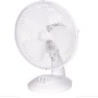 Russell Hobbs Ventilador portátil de escritorio, 23 cm, 2 velocidades, oscilación con ángulo amplio, silencioso, para dormitorio