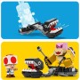LEGO Super Mario Combate contra Roy en el Castillo de Peach Juguete de Construcción con Minifiguras de Personajes Nintendo,