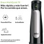 Braun Minipimer 7 MQ7087X - Batidora de Mano de 1000W, Minipicadora de 350ml, Pasapuré, Varillas, Procesador de Alimentos con 3