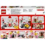 LEGO Super Mario Combate contra Roy en el Castillo de Peach Juguete de Construcción con Minifiguras de Personajes Nintendo,