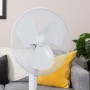 Russell Hobbs Ventilador de pie, 40,64 cm, ligero, 3 velocidades, oscilación con ángulo amplio, flujo de aire potente, altura