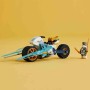 LEGO Ninjago Moto de Hielo de Zane de Juguete con 1 Minifigura, Juego de Aventuras Ninja con Vehículo, Regalo para Niños y Niñas