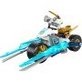 LEGO Ninjago Moto de Hielo de Zane de Juguete con 1 Minifigura, Juego de Aventuras Ninja con Vehículo, Regalo para Niños y Niñas