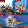 LEGO Ninjago Moto de Hielo de Zane de Juguete con 1 Minifigura, Juego de Aventuras Ninja con Vehículo, Regalo para Niños y Niñas