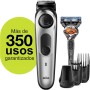 Braun Recortadora de Barba y Cortapelos BT3240, Máquina Cortar Pelo, para Hombre, 39 Ajustes de Longitud, Negro y Azul