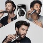 Braun Recortadora de Barba y Cortapelos BT3240, Máquina Cortar Pelo, para Hombre, 39 Ajustes de Longitud, Negro y Azul