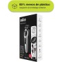 Braun Recortadora de Barba y Cortapelos BT3240, Máquina Cortar Pelo, para Hombre, 39 Ajustes de Longitud, Negro y Azul
