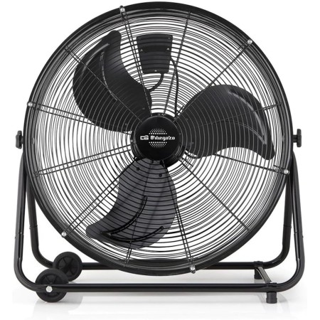 Orbegozo Pwt 3075 Ventilador Industrial Power Fan, Cabezal Inclinable, Aspas Metálicas De 75 Cm, 3 Velocidades De Ventilación,