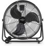 Orbegozo Pwt 3075 Ventilador Industrial Power Fan, Cabezal Inclinable, Aspas Metálicas De 75 Cm, 3 Velocidades De Ventilación,
