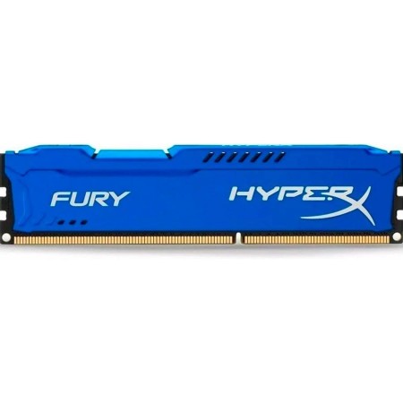HyperX HX316C10F FURY - Memoria DDR3, 8GB, 1600MHz, CL10 240-pin, UDIM, color Azul