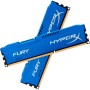 HyperX HX316C10F FURY - Memoria DDR3, 8GB, 1600MHz, CL10 240-pin, UDIM, color Azul