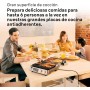 Braun MultiGrill 7 CG 7040, Plancha Cocina Eléctrica con Control Electrónico, 2 Termostatos Independientes, 3 Posiciones de