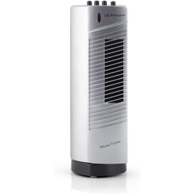 Orbegozo TM 0915 - Ventilador mini torre de sobremesa, 30 W, gris y negro