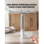 MIDEA Ventilador Torre de 4 Velocidades con Control Remoto - Ventilador de Torre Silencioso con Oscilación 90º - Enfriador de