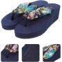 Holibanna Chanclas con Cuña de Bohemia Zapatillas de Playa para Mujer Talla 36 6Us 3. 5Uk 36. 5Eu (Beige)