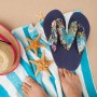 Holibanna Chanclas con Cuña de Bohemia Zapatillas de Playa para Mujer Talla 36 6Us 3. 5Uk 36. 5Eu (Beige)