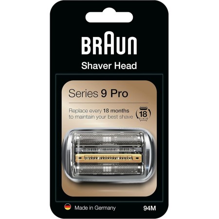 Braun Series 9 Pro Cabezal de Recambio 94M ORIGINAL Para Afeitadora Eléctrica Hombre, Compatible con las Máquinas de Afeitar