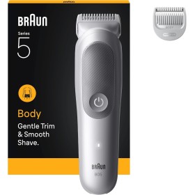 Braun Cortacésped para el cuerpo Series 5, + 2 herramientas de afeitado, con cuchilla SkinGuard, autonomía de 100 min, suave